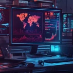 dashboard displaying real-time Bitcoin transaction