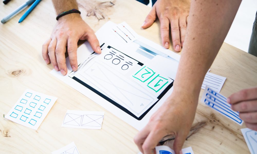 UX design working