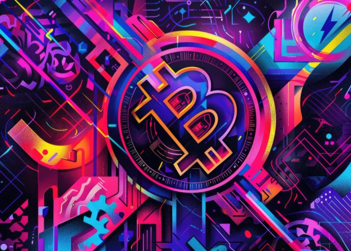 bitcoin trading graphic