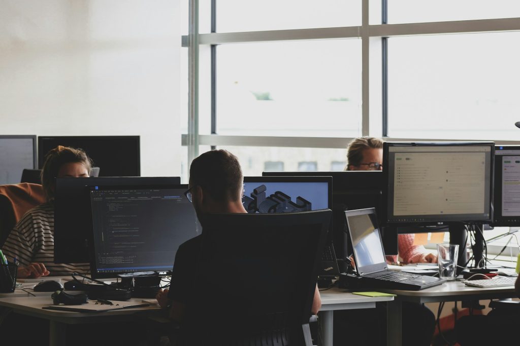 developers at work