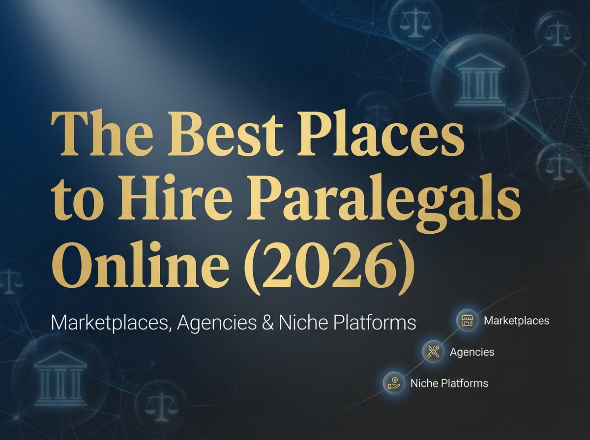 Image showcasing The Best Places to Hire Paralegals Online (2026): Marketplaces ...