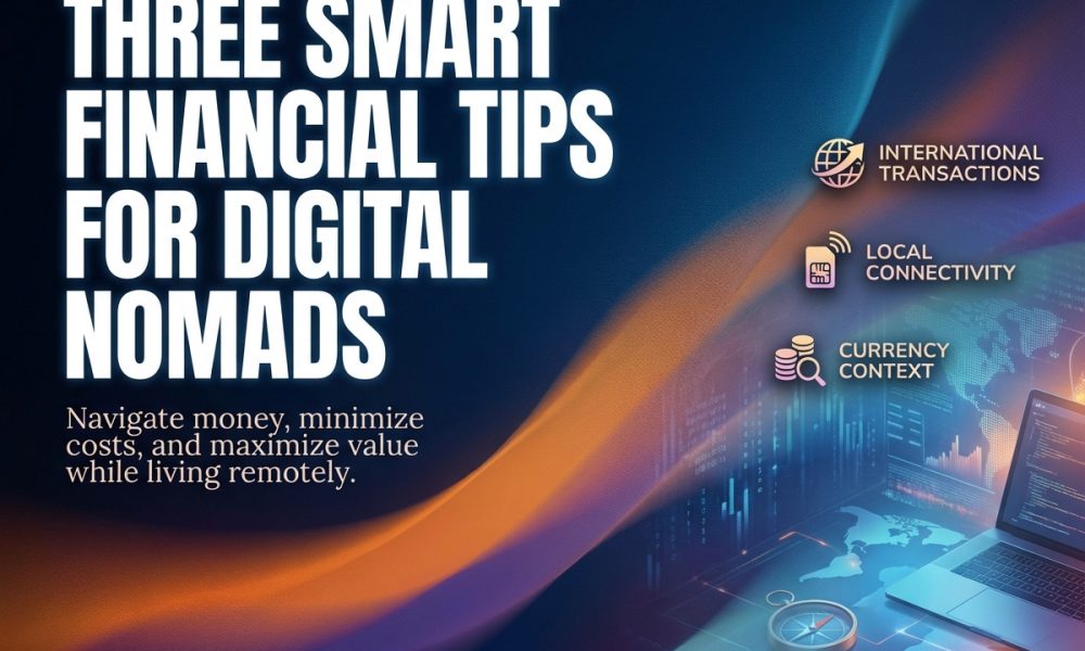 Three Smart Financial Tips for Digital Nomads